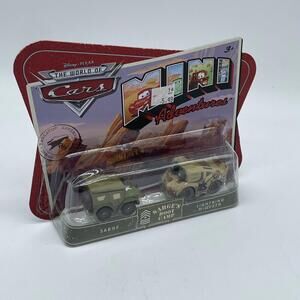 NEW | Walt Disney Cars Mini Adventures Sarges BootCamp Sarge/Lightning McQueen